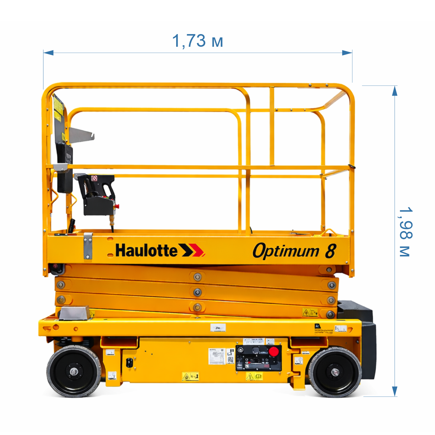 Ножничный электрический подъемник Haulotte Compact 8AC