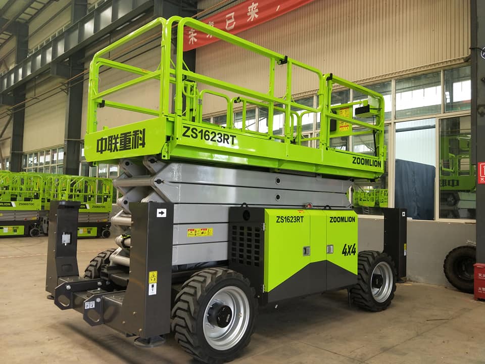 Ножничный дизельный подъемник Zoomlion ZS1623RT