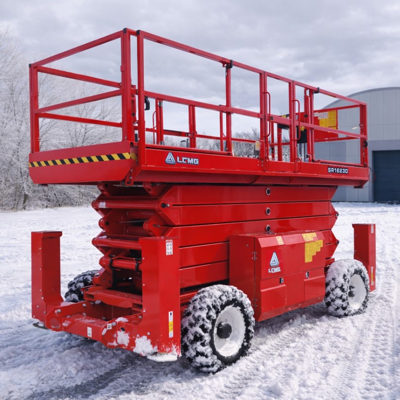 Ножничный дизельный подъемник LGMG SR1623D