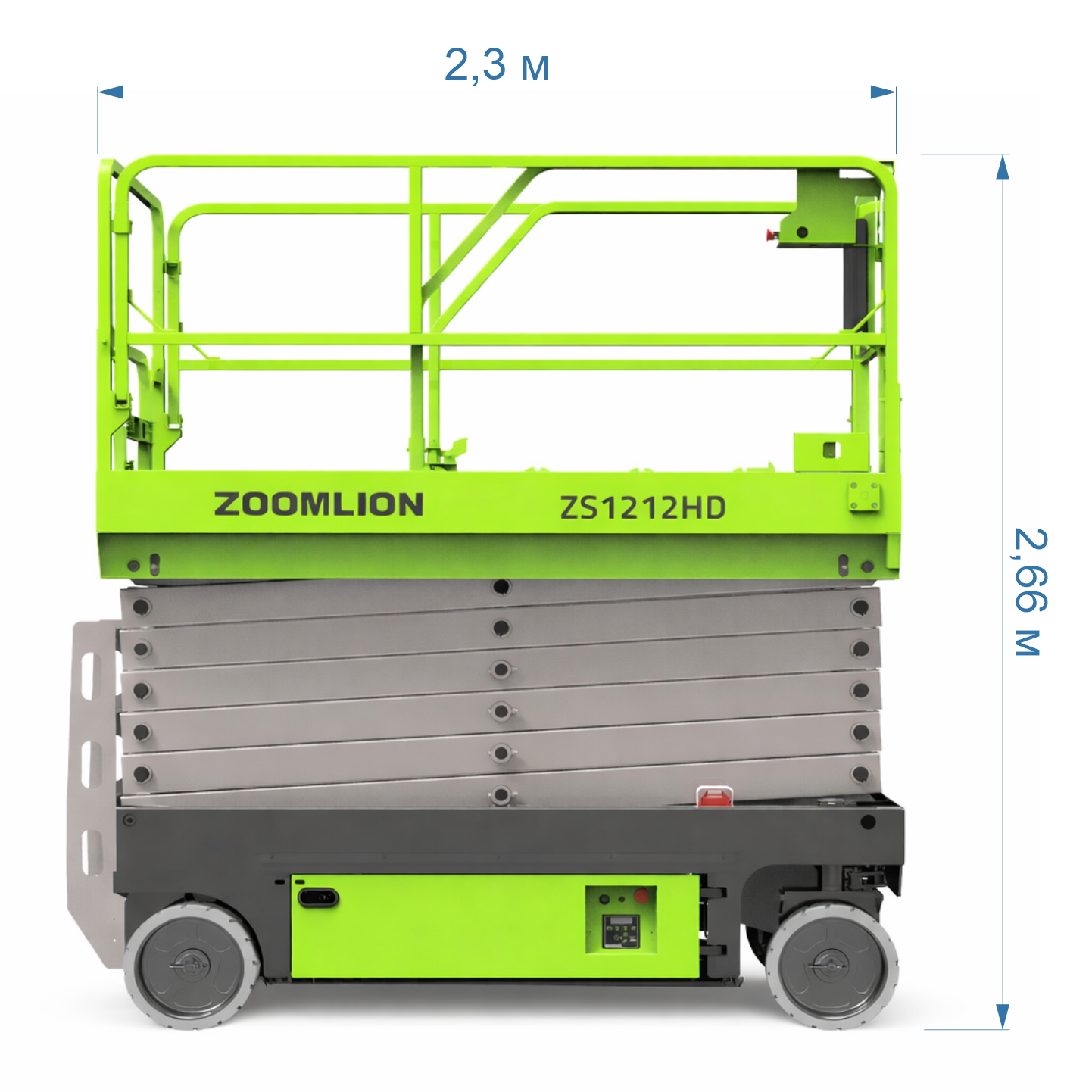Ножничный электрический подъемник ZOOMLION ZS1212HD